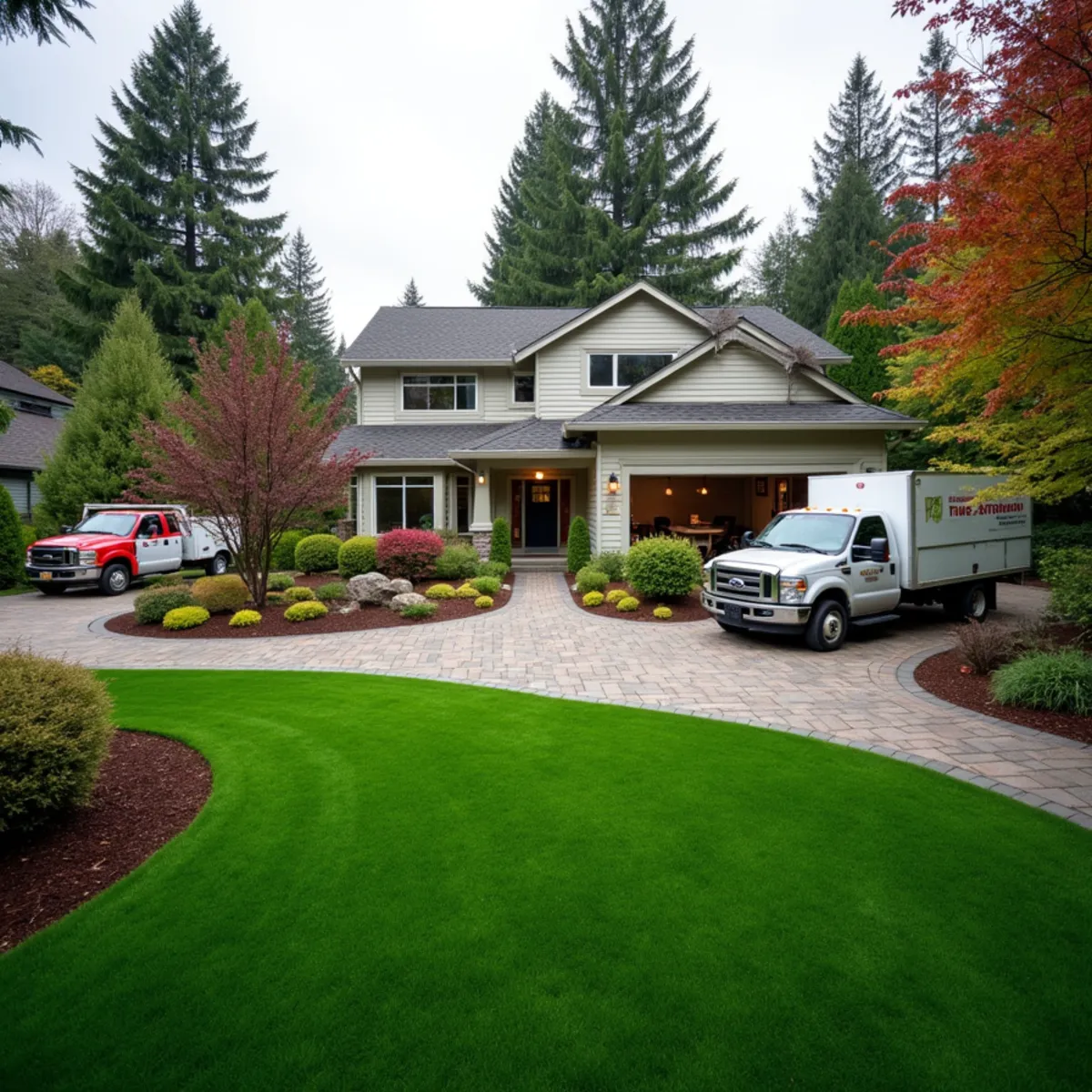 Synthetic turf and landscaping project in Ravensdale, WA